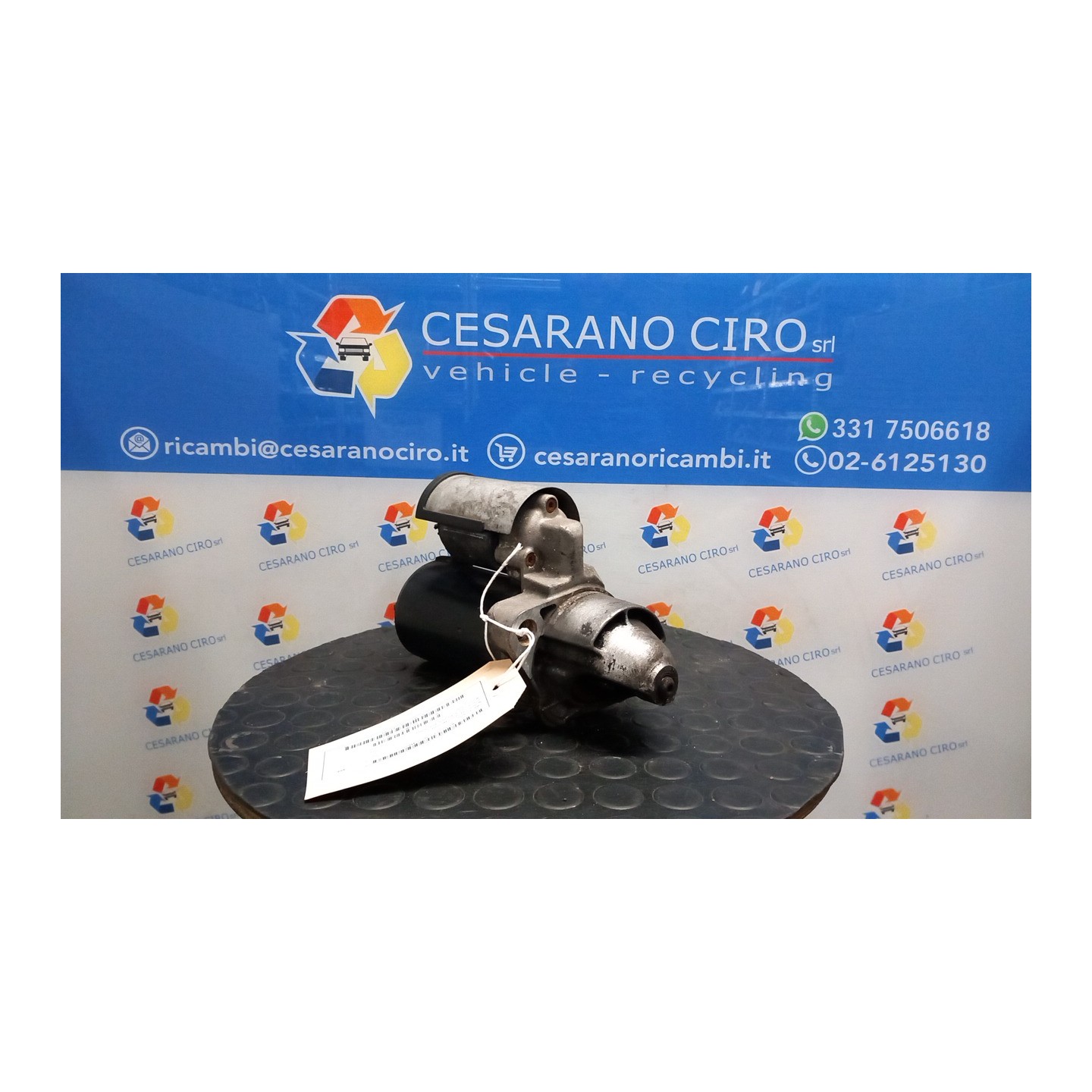 MOTORINO AVVIAMENTO 033 AUDI A4 (8E) (11/00-11/04) ASN 078911023D