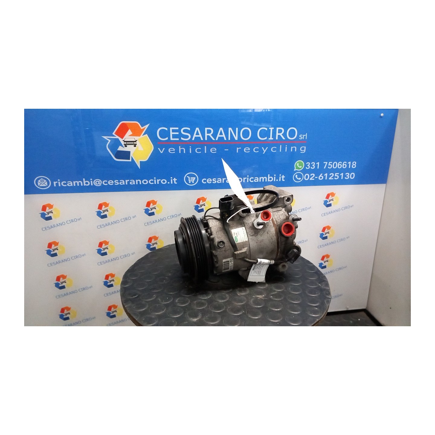 COMPRESSORE A/C A/C MANUALE 041 HYUNDAI IX35 (02/10-12/15) D4FD 977012Y100
