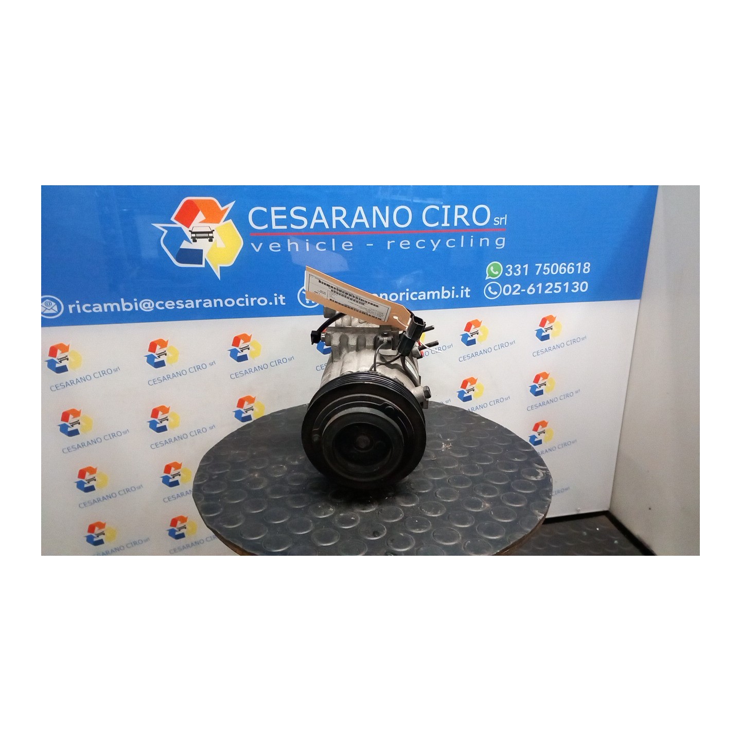 COMPRESSORE A/C A/C MANUALE 041 HYUNDAI IX35 (02/10-12/15) D4FD 977012Y100
