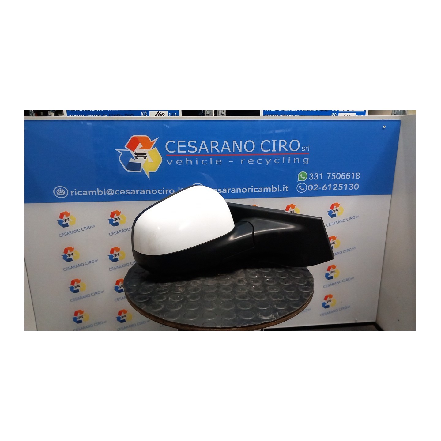 RETROVISORE EST. REGOLAZ. ELETTR. DX. 051 CHEVROLET (DAEWOO) SPARK (M300) (01/10-12/15) B10D1 95434314