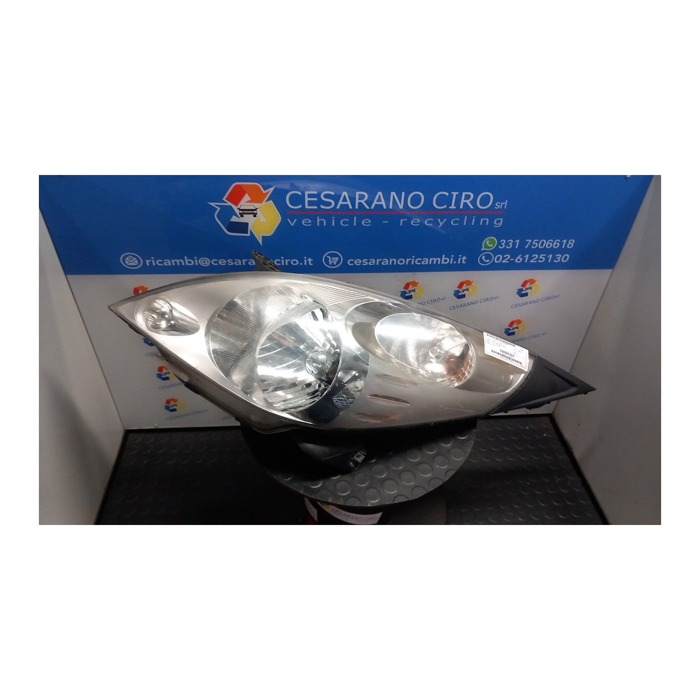 PROIETTORE SX. 054 CHEVROLET (DAEWOO) SPARK (M300) (01/10-12/15) B10D1 95226891