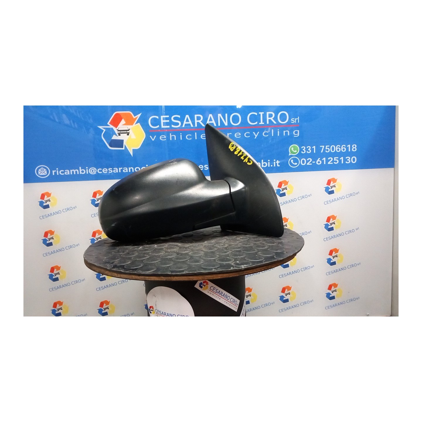 RETROVISORE EST. VERNICIATO DX. 097 CHEVROLET (DAEWOO) KALOS (T200) (01/05-10/08) B12S1 96406183