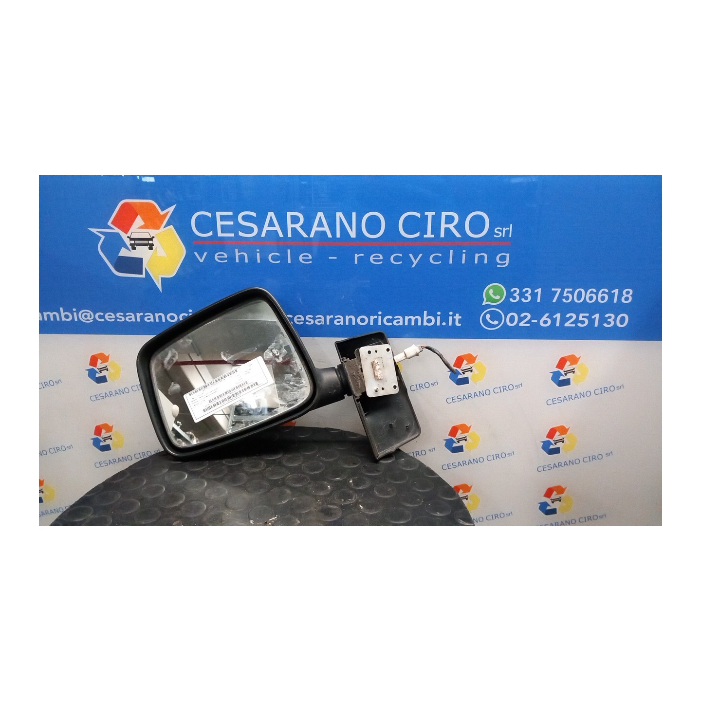 RETROVISORE EST. REGOLAZ. MANUALE SX. 104 SUZUKI WAGON R+ (12/97-02/01) K10A 8470275F615PK
