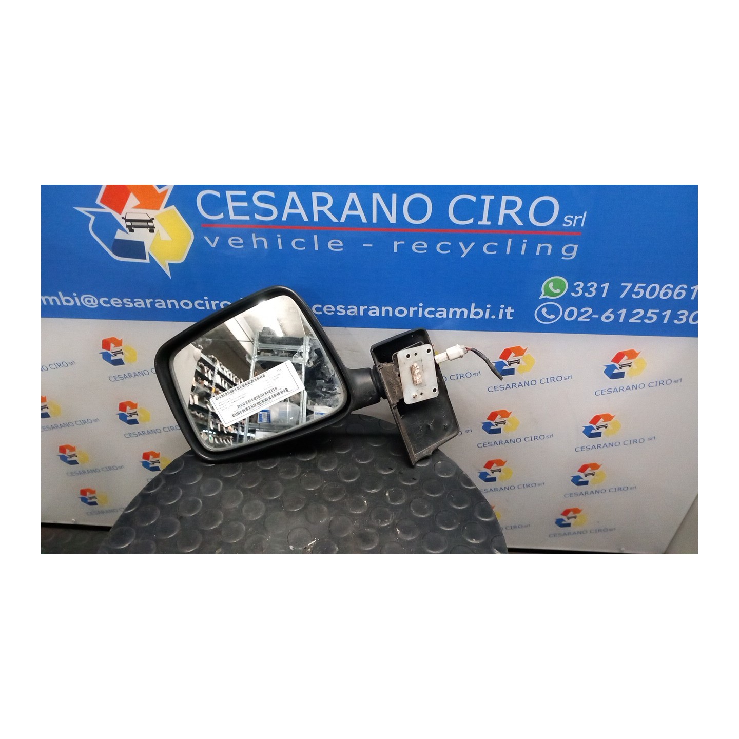 RETROVISORE EST. REGOLAZ. MANUALE SX. 104 SUZUKI WAGON R+ (12/97-02/01) K10A 8470275F615PK