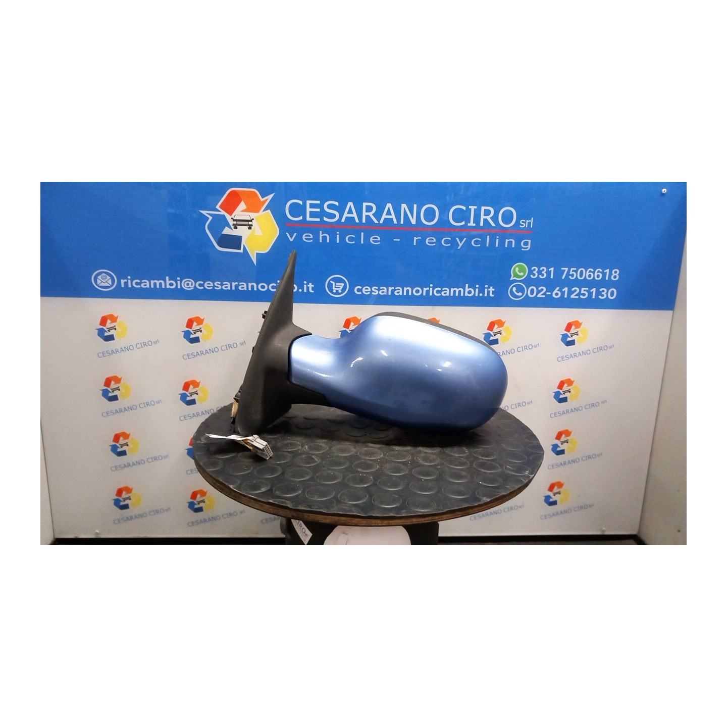 RETROVISORE EST. REGOLAZ. ELETTR. SX. 110 NISSAN MICRA (K12E) (11/02-05/06) CR14 96302AX661