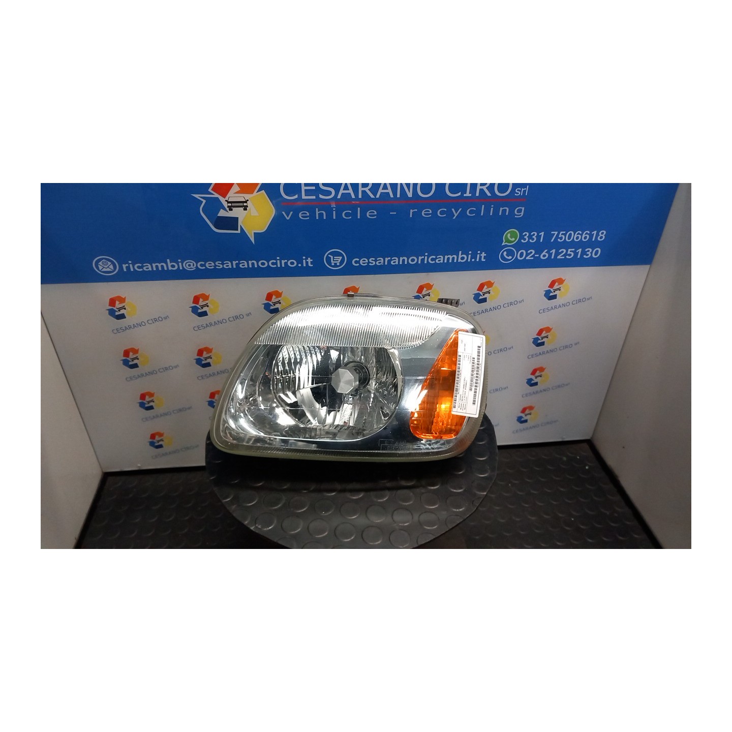 PROIETTORE SX. 116 NISSAN MICRA (K11E) (09/00-01/03) CG10 B60601F511