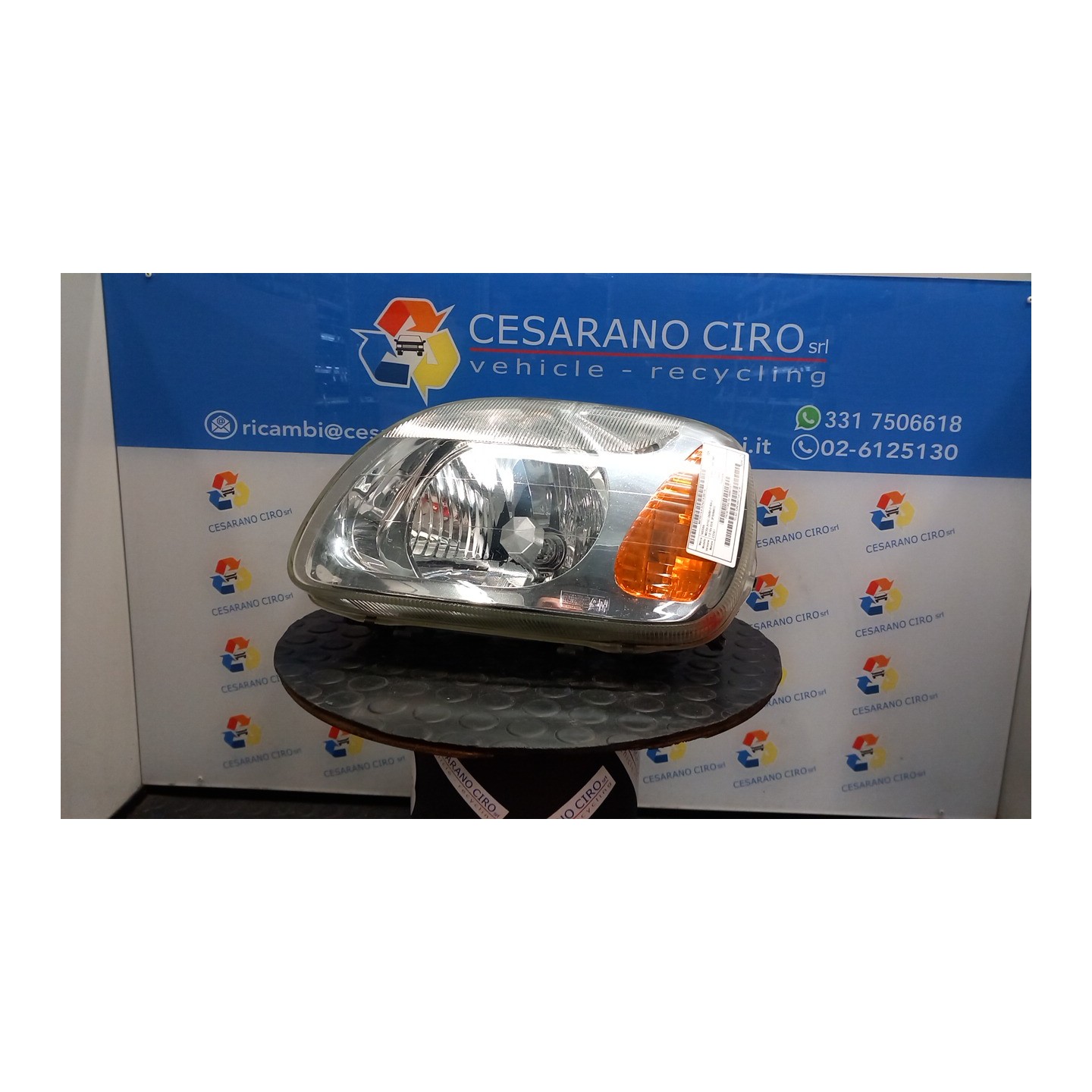 PROIETTORE SX. 116 NISSAN MICRA (K11E) (09/00-01/03) CG10 B60601F511