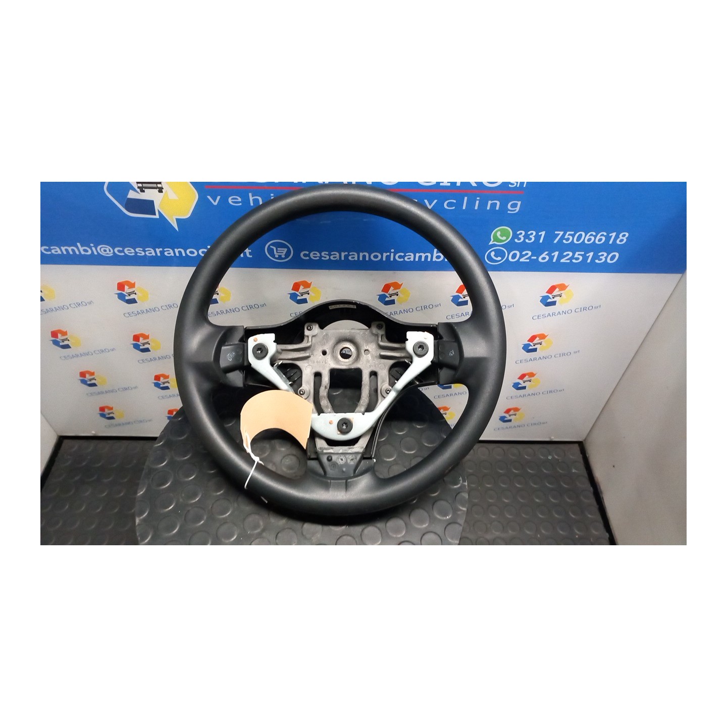 VOLANTE NERO 136 MITSUBISHI COLT 7A SERIE (06/04-12/09) 135930 MR955201XA