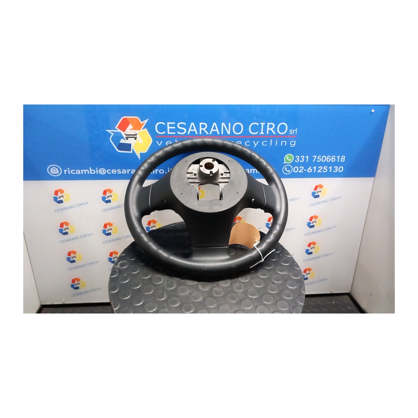 VOLANTE NERO 136 MITSUBISHI COLT 7A SERIE (06/04-12/09) 135930 MR955201XA