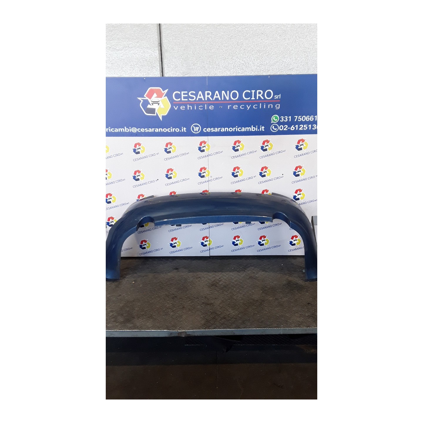 PARAURTI POST. 138 AUDI A4 (8E) (11/00-11/04) ASN 8E5807301GGRU