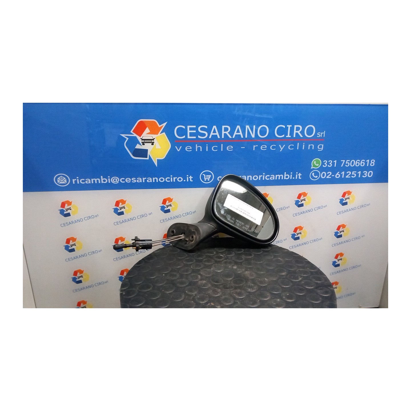 RETROVISORE EST. DX. 153 CHEVROLET (DAEWOO) MATIZ (M100) (12/00-02/06) F8CV 96380522