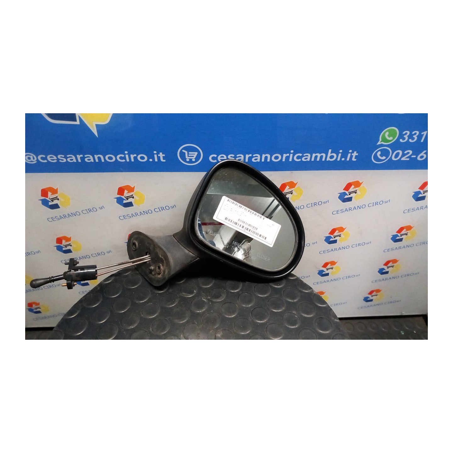 RETROVISORE EST. DX. 153 CHEVROLET (DAEWOO) MATIZ (M100) (12/00-02/06) F8CV 96380522