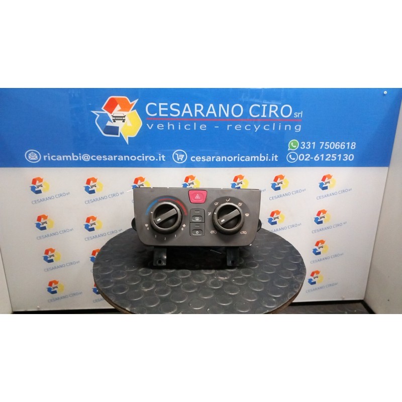 BLOCCO COMANDO CLIMATIZZAZIONE 161 FIAT IDEA (2S) (10/03-12/10) 843A1000 77362634