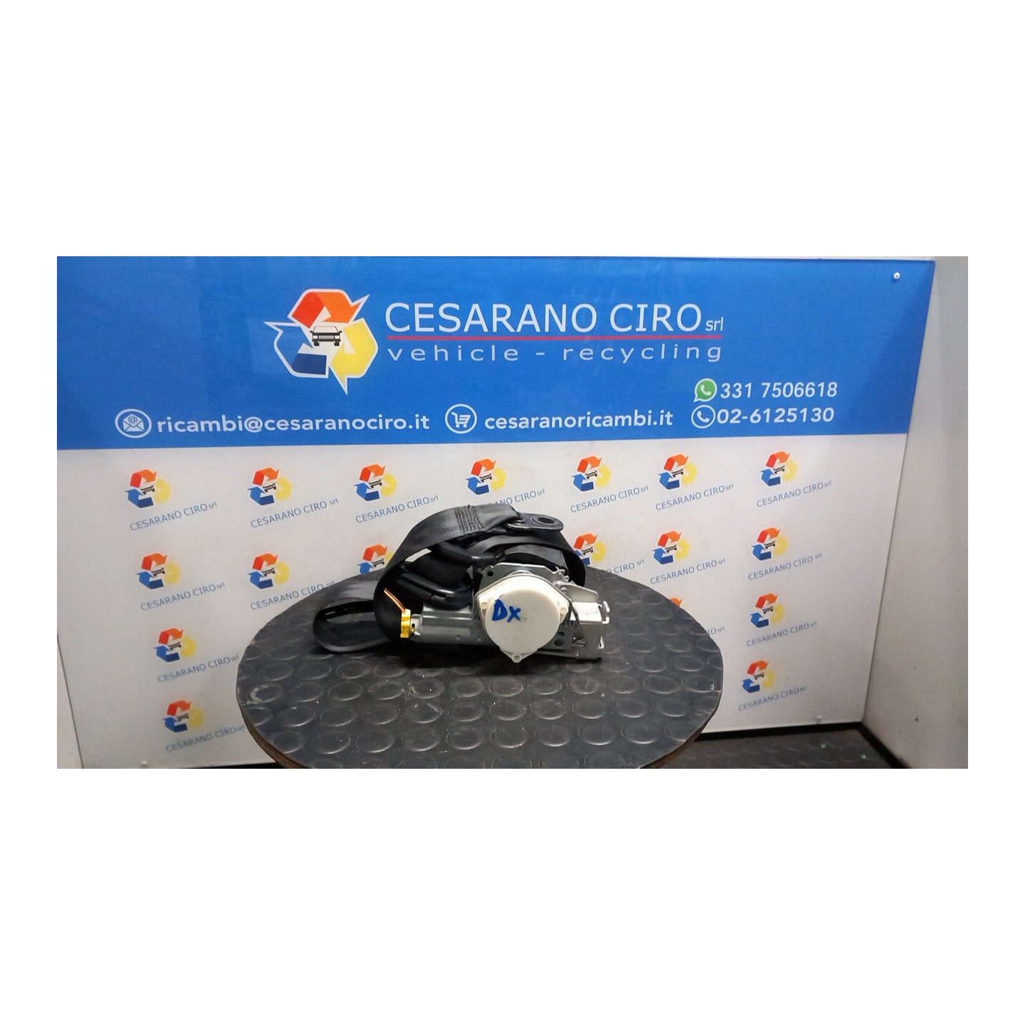 CINTURA DI SICUREZZA ANT. DX. 178 FORD FIESTA (CB1) (09/08-10/13) SNJA 1574687