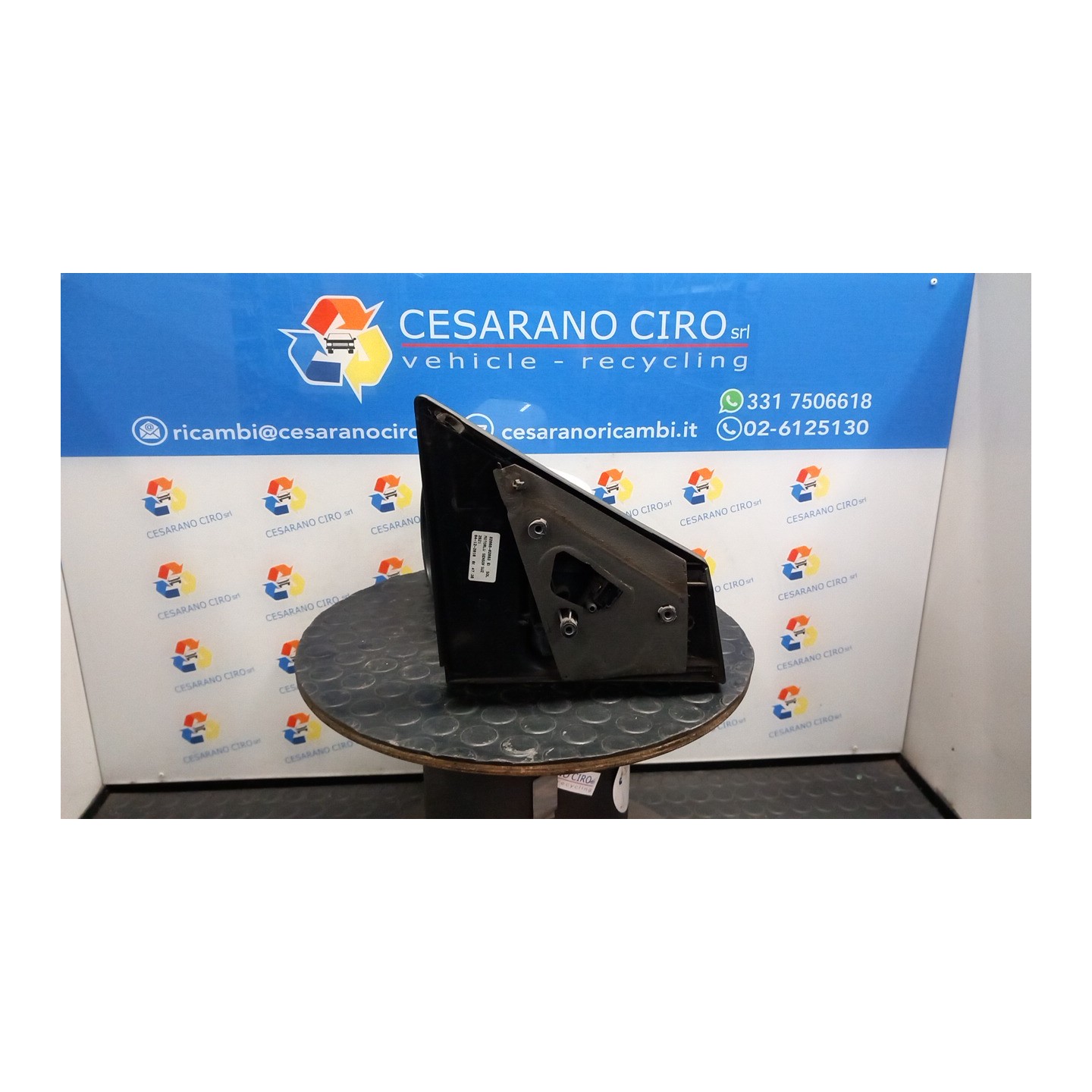 RETROVISORE EST. REGOLAZ. ELETTR. RETROVISORI ESTERNI 01 SX. 180 RENAULT CLIO 3A SERIE (05/09-) K9K67 7701071870