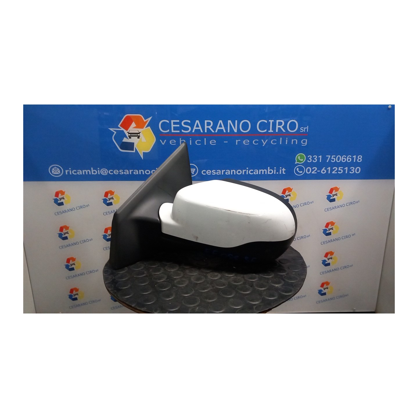 RETROVISORE EST. REGOLAZ. ELETTR. RETROVISORI ESTERNI 01 SX. 180 RENAULT CLIO 3A SERIE (05/09-) K9K67 7701071870