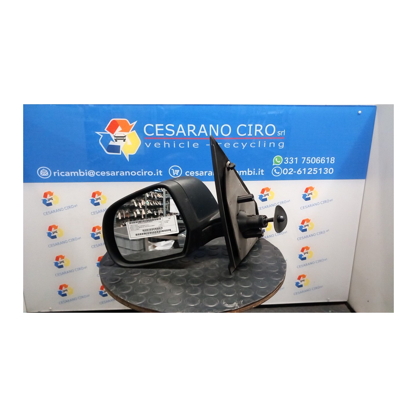 RETROVISORE EST. SX. 183 DACIA DOKKER FURGONE (11/12-) K7MA8 963026216R