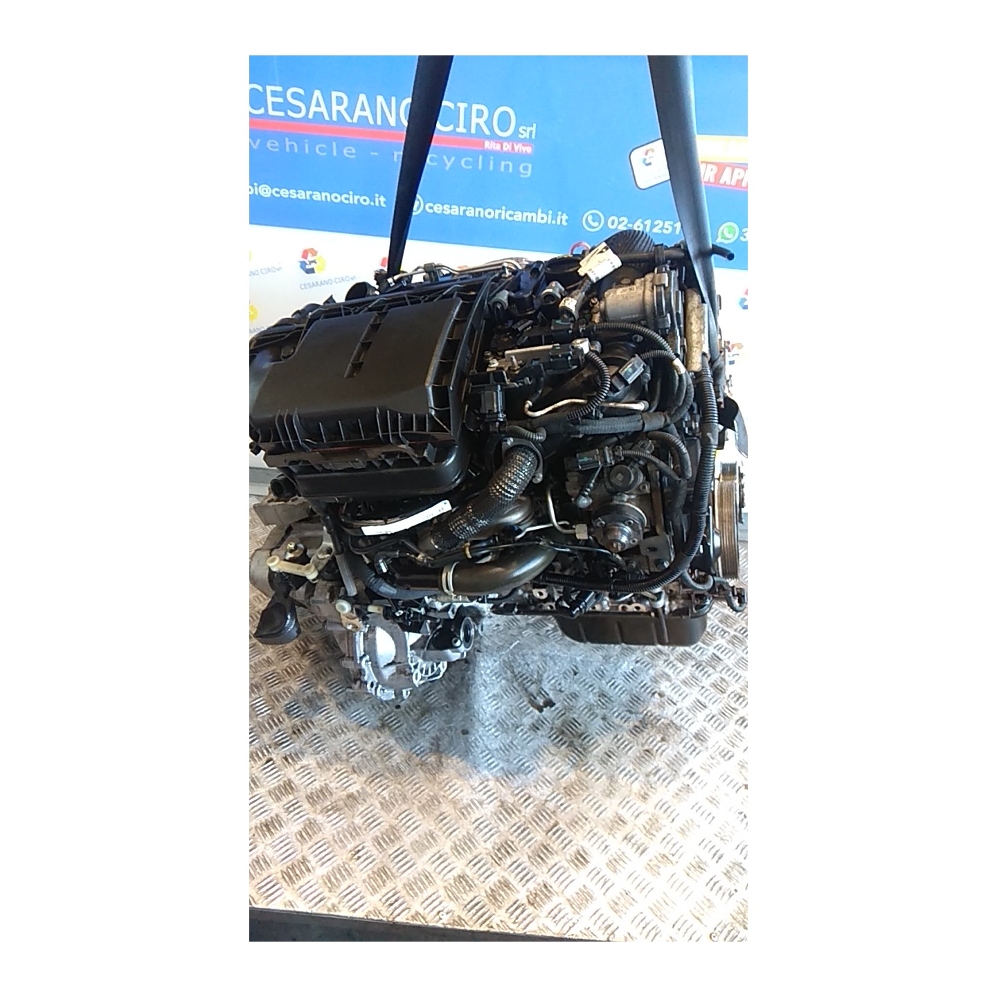 MOTORE SEMICOMPL. 011 PEUGEOT 207 (06/09-) 8HR 135FZ