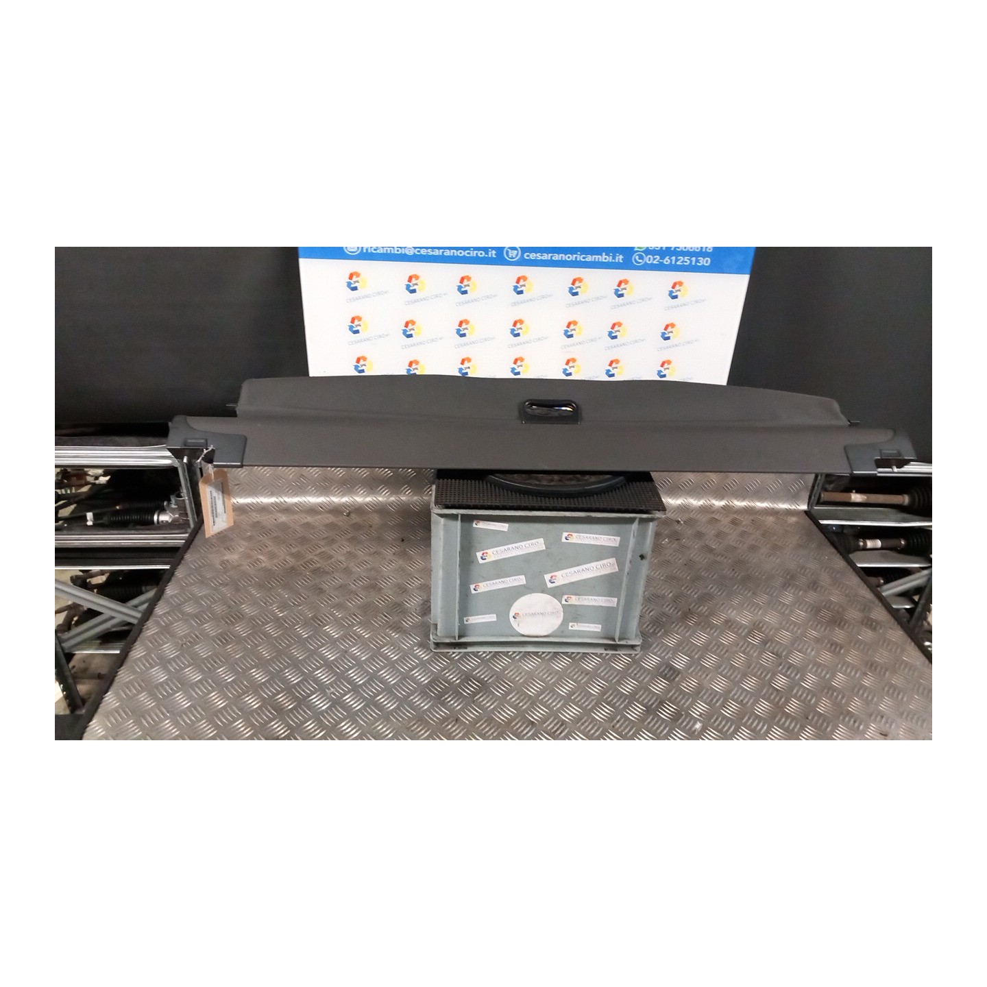 TENDALINO COPERTURA VANO BAGAGLI CON RETE 017 BMW X3 (E83) (09/03-09/06) 204D4 51473415307