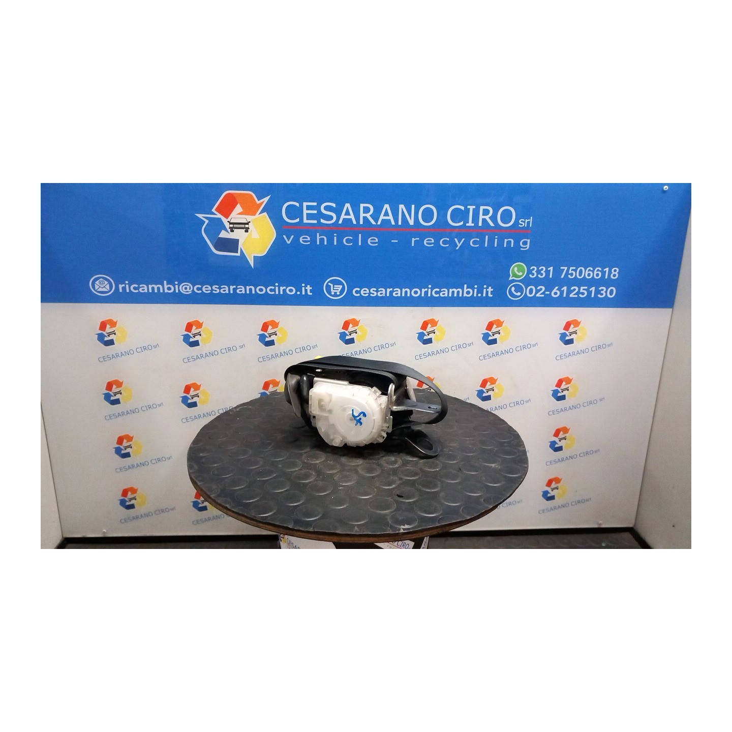 CINTURA DI SICUREZZA ANT. SX. 025 CITROEN C1 (05/05-04/14) 1KR 8974LN