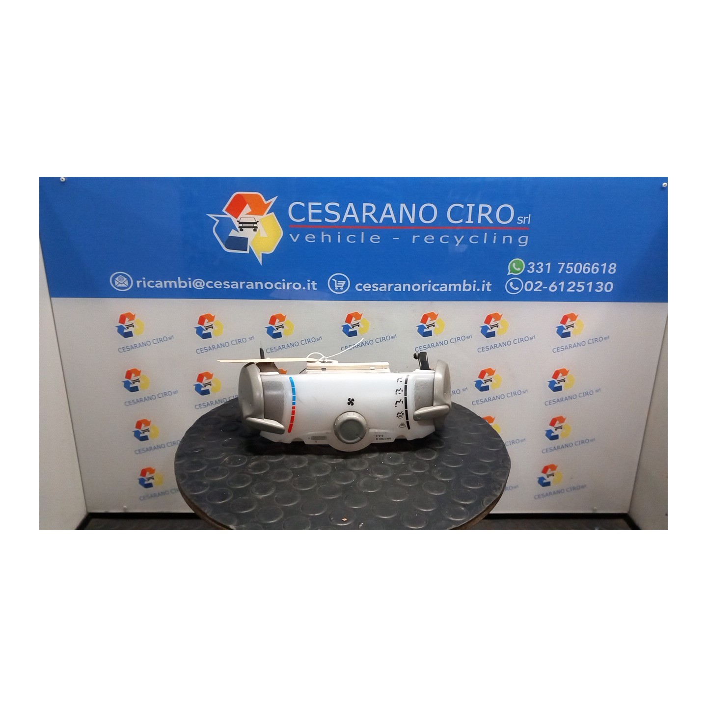 BLOCCO COMANDO CLIMATIZZAZIONE 026 CITROEN C1 (05/05-04/14) 1KR 6452P5