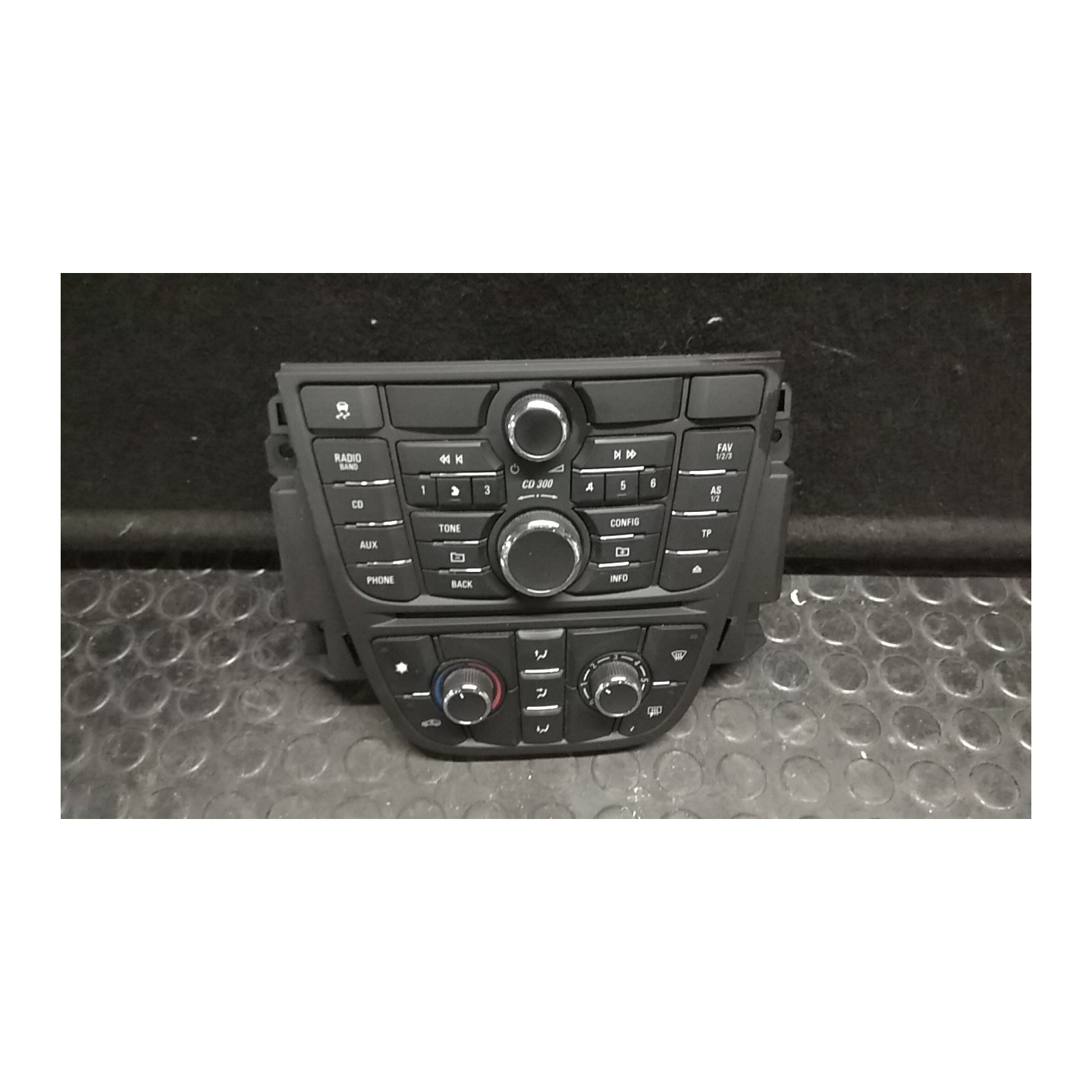 BLOCCO COMANDO CLIMATIZZAZIONE C/A/C,P/SED.ANT.RISC. 027 OPEL MERIVA (S10) (04/10-) A14NET 13346100
