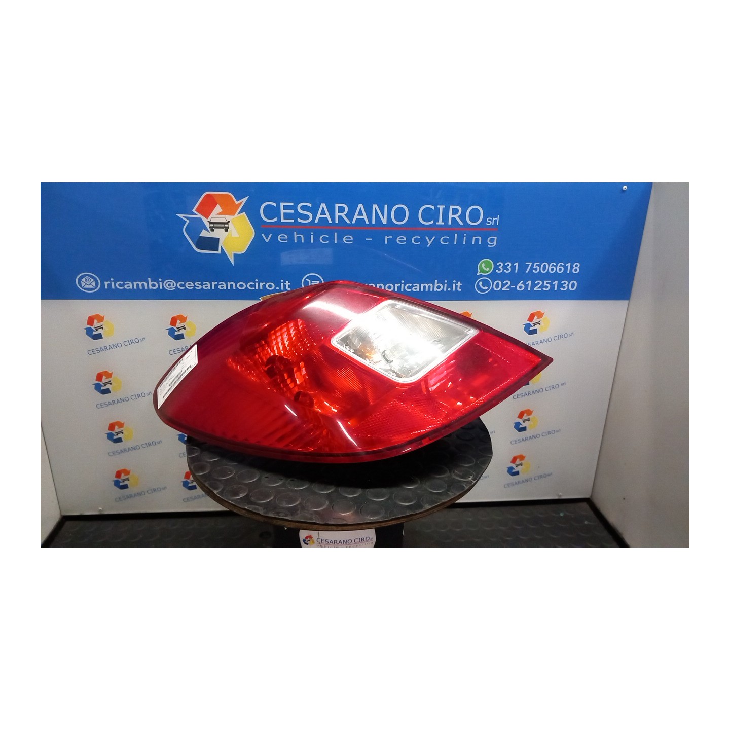 FANALE POST. SX. 045 OPEL CORSA (S07) (07/06-02/11) Z12XEP 93190950