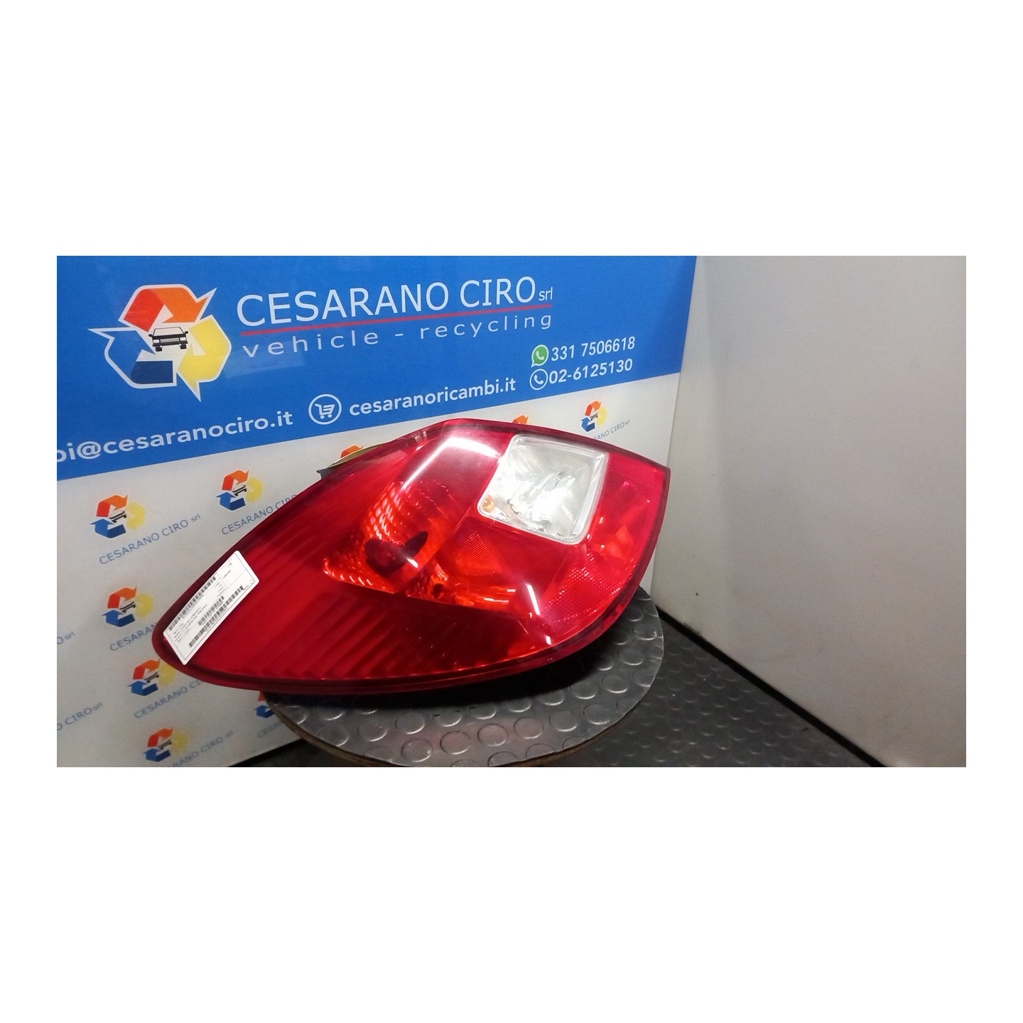 FANALE POST. SX. 045 OPEL CORSA (S07) (07/06-02/11) Z12XEP 93190950