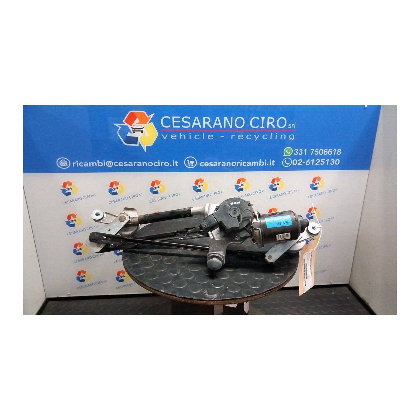 MECCANISMO TERGIPARABREZZA 047 KIA STONIC (09/17-06/21) D4FB 98120H8000