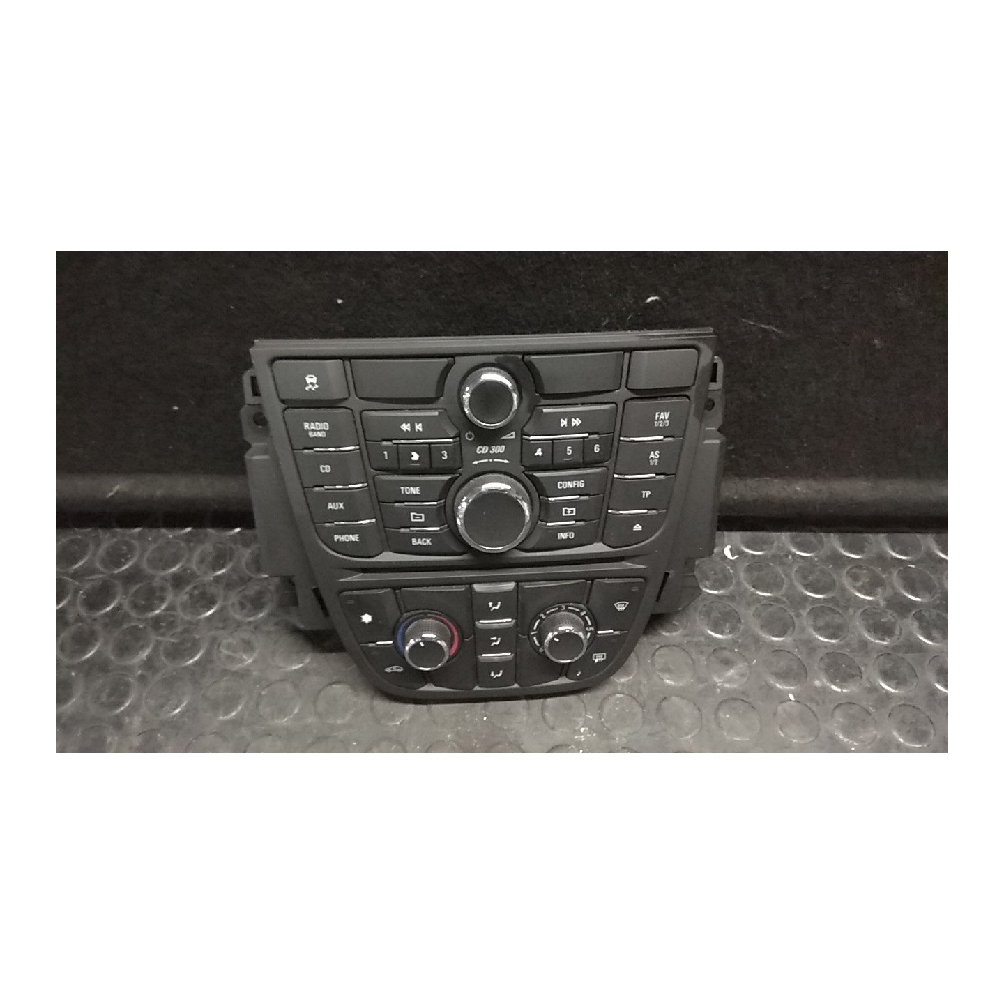 BLOCCO COMANDO CLIMATIZZAZIONE C/A/C,P/SED.ANT.RISC. 027 OPEL MERIVA (S10) (04/10-) A14NET 13346100