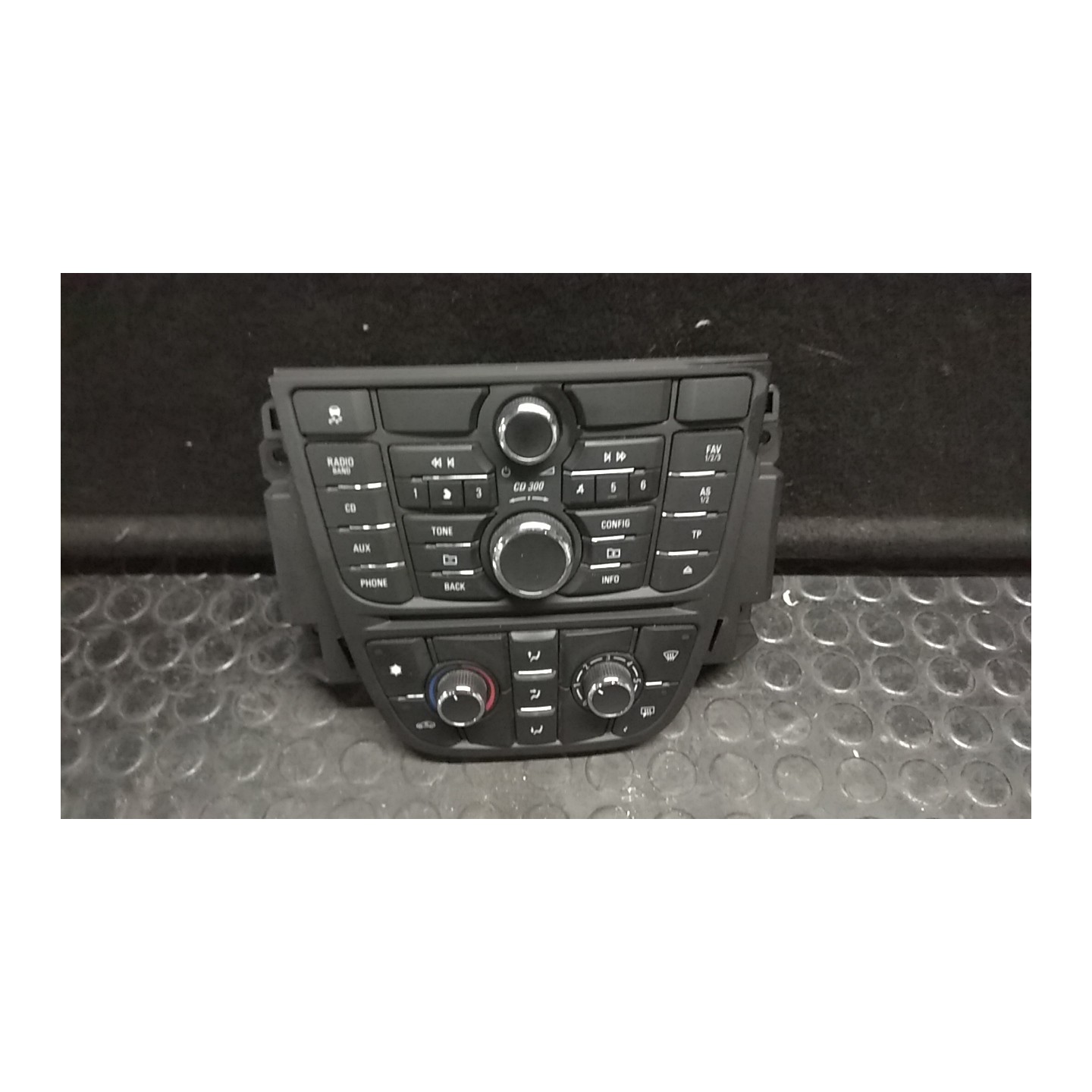 BLOCCO COMANDO CLIMATIZZAZIONE C/A/C,P/SED.ANT.RISC. 027 OPEL MERIVA (S10) (04/10-) A14NET 13346100