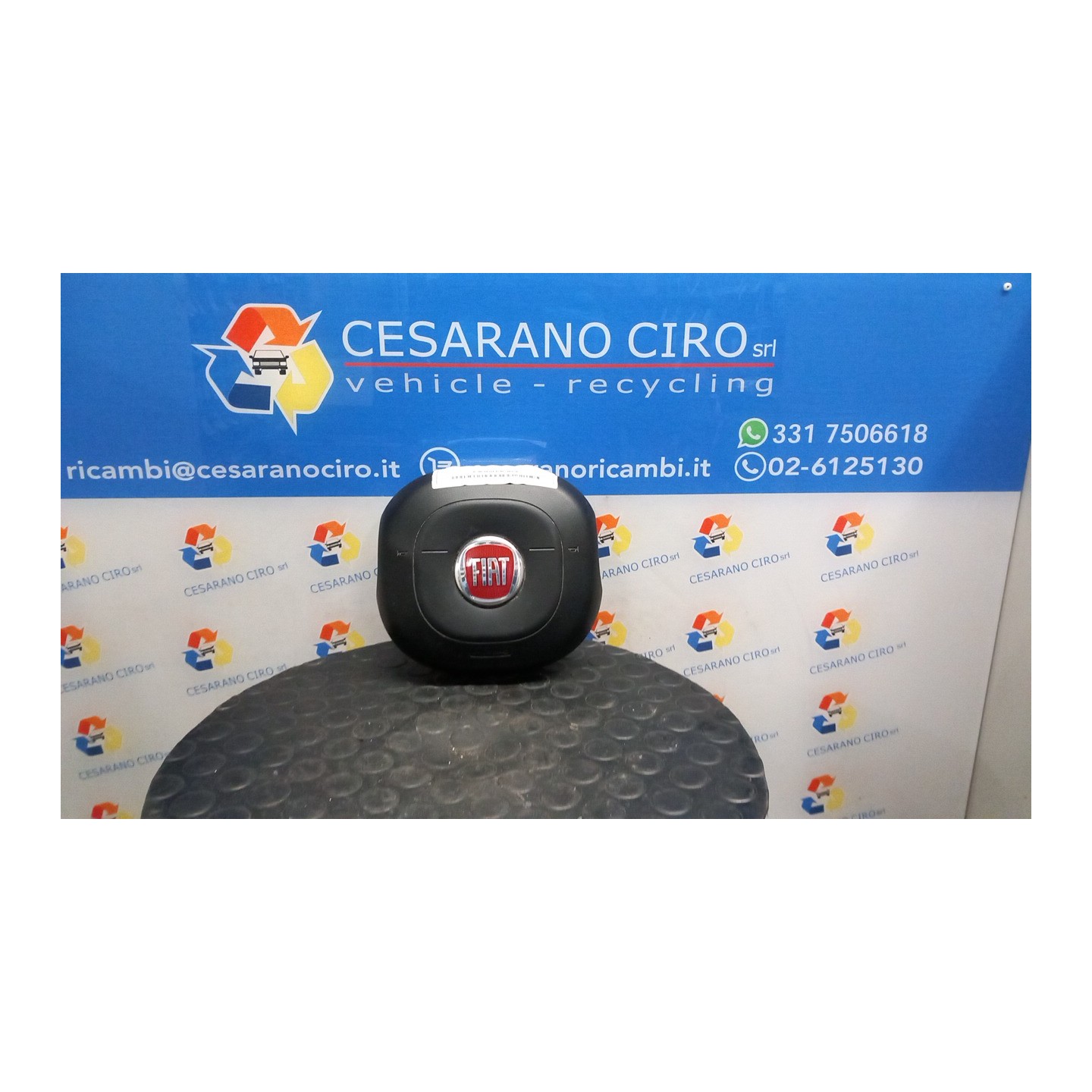 DISPOSITIVO AIRBAG LATO GUIDA 059 FIAT PANDA (33) (12/11-04/17) 312A2000 735612346