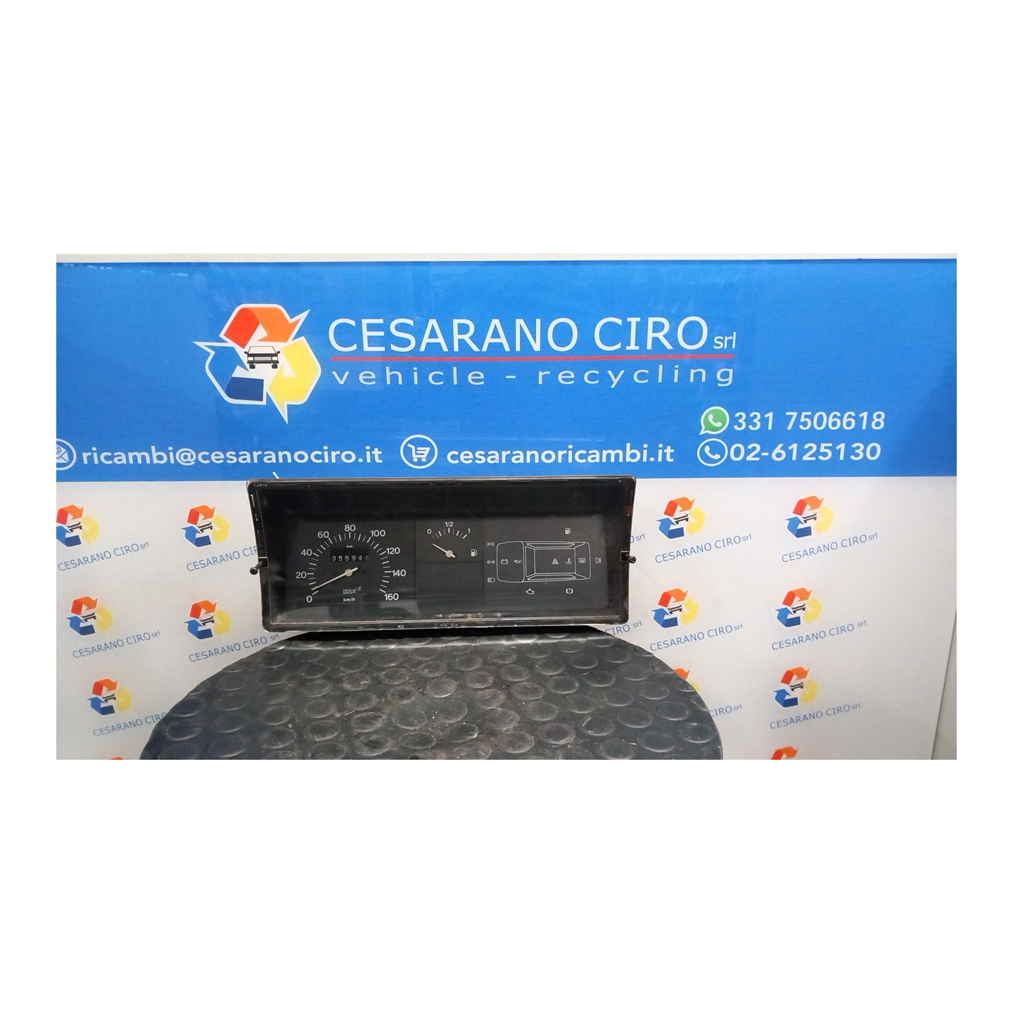 QUADRO STRUMENTI COMPL. 072 FIAT PANDA 1A SERIE (03/92-03/04) 187A1000 7548975