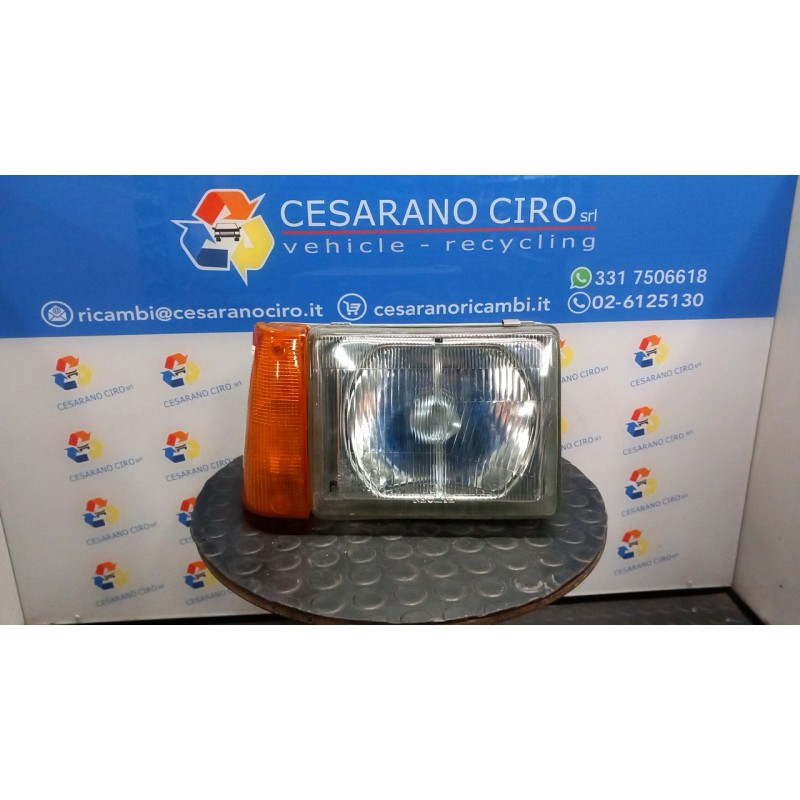 PROIETTORE CARELLO DX. 073 FIAT PANDA 1A SERIE (03/92-03/04) 187A1000 46421728