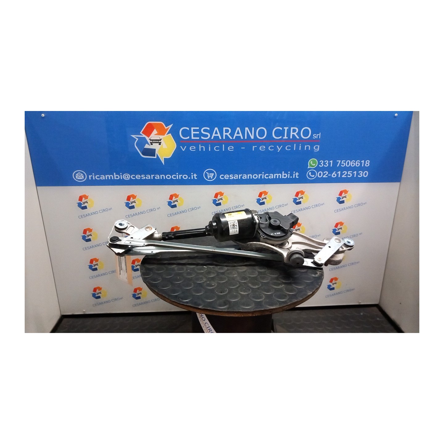 MECCANISMO TERGIPARABREZZA 075 HYUNDAI TUCSON (07/15-12/18) G4FD 98120D3000