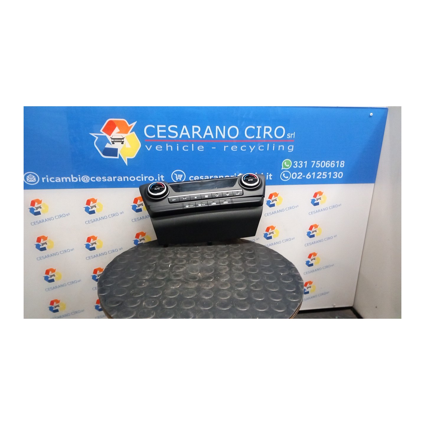 BLOCCO COMANDO CLIMATIZZAZIONE C/A/C AUT. 083 HYUNDAI TUCSON (07/15-12/18) G4FD 97250D7200TRY