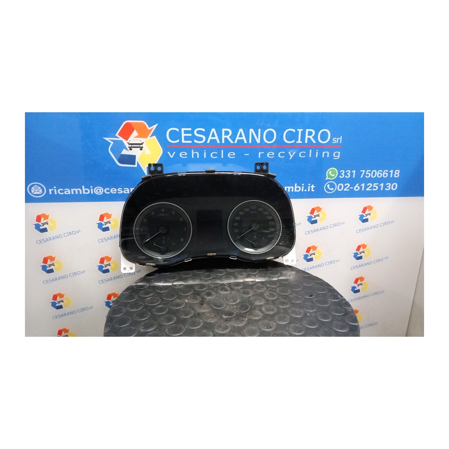QUADRO STRUMENTI COMPL. MAN 6 MARCE 087 HYUNDAI TUCSON (07/15-12/18) G4FD 94001D7210