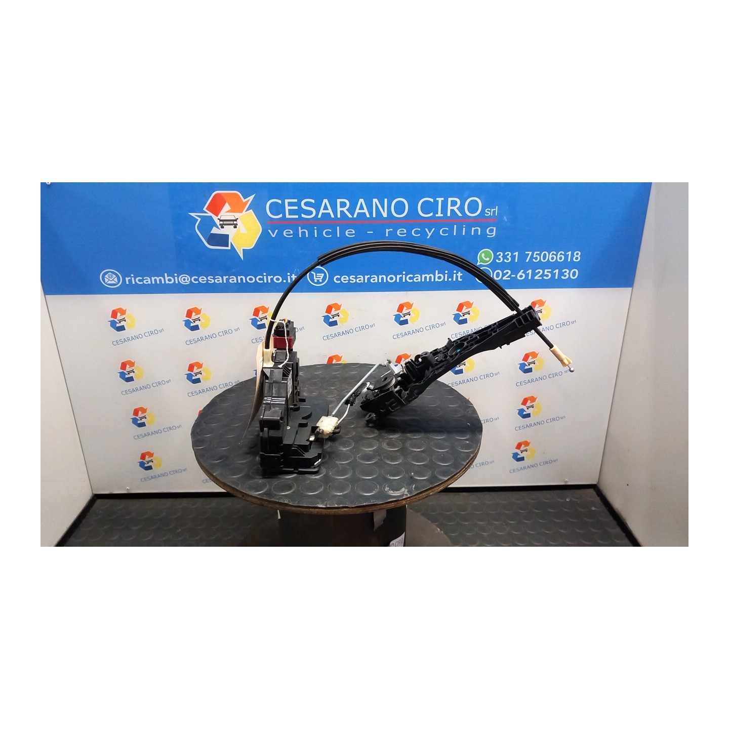 SERRATURA PORTA ANT. SX. 002 OPEL CORSA (X15) (12/14-12/19) B14XER 13431841