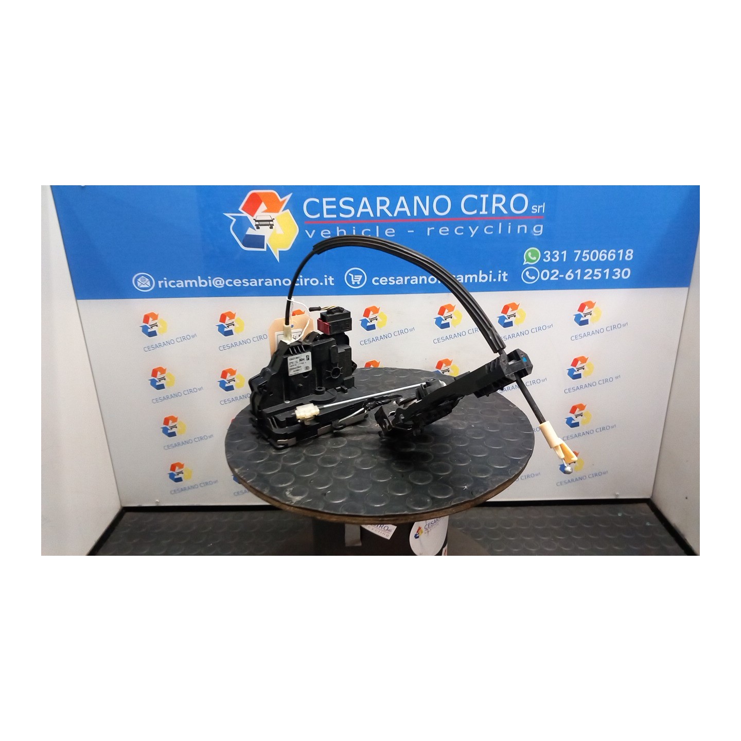 SERRATURA PORTA ANT. SX. 002 OPEL CORSA (X15) (12/14-12/19) B14XER 13431841