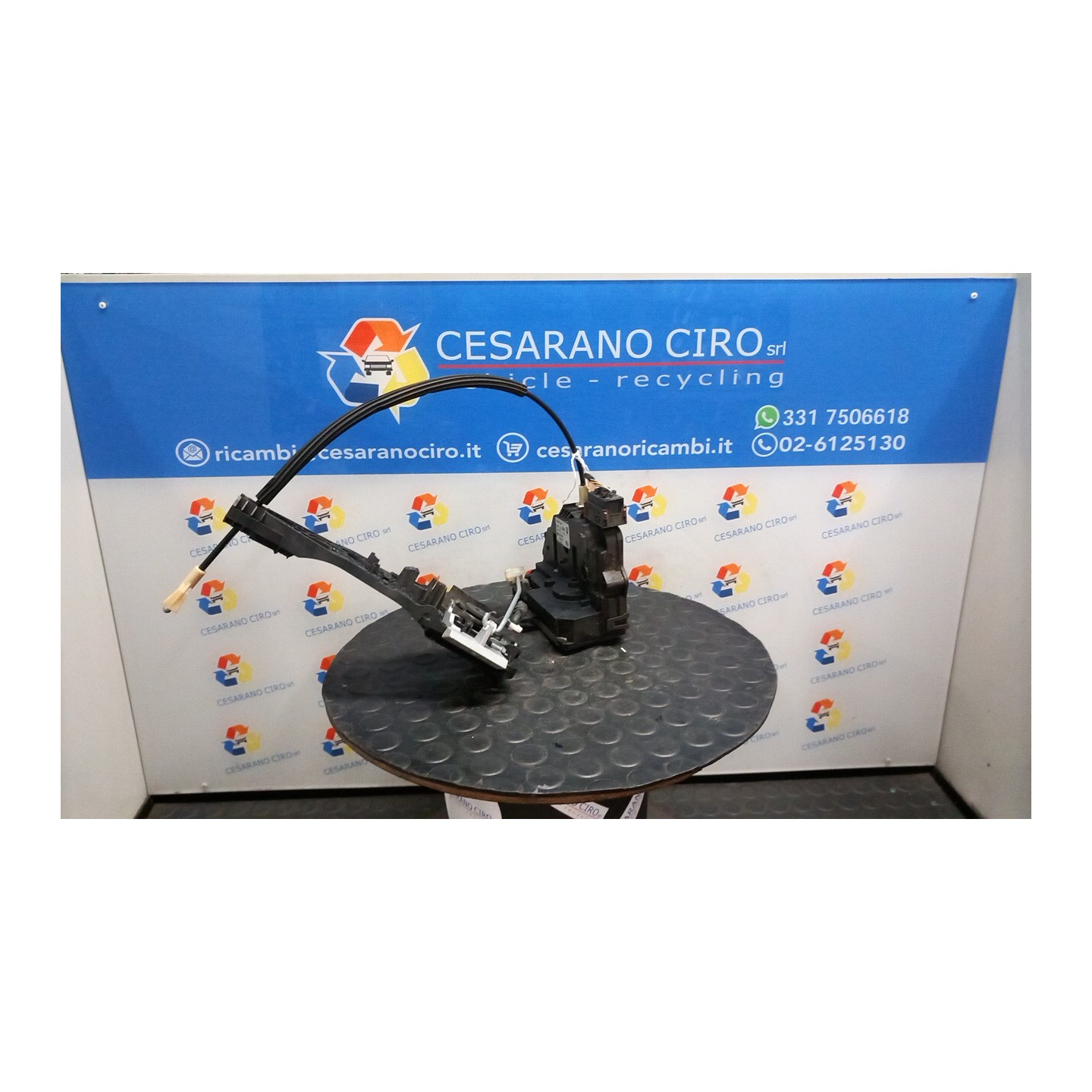 SERRATURA PORTA ANT. SX. 002 OPEL CORSA (X15) (12/14-12/19) B14XER 13431841