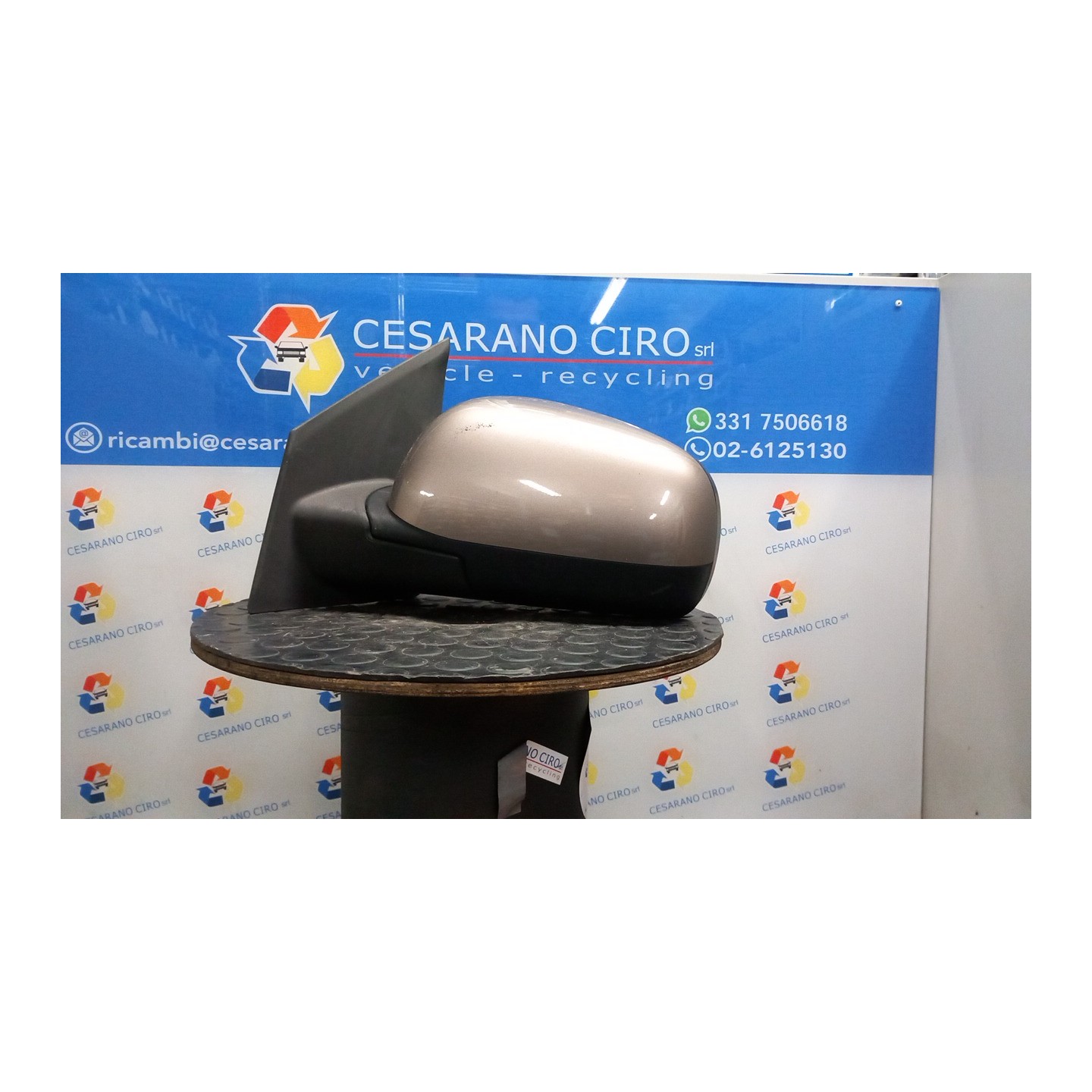 RETROVISORE EST. REGOLAZ. ELETTR. ACENTA SX. 010 NISSAN NOTE (E11E) (02/06-09/13) CR14 96302BH00B