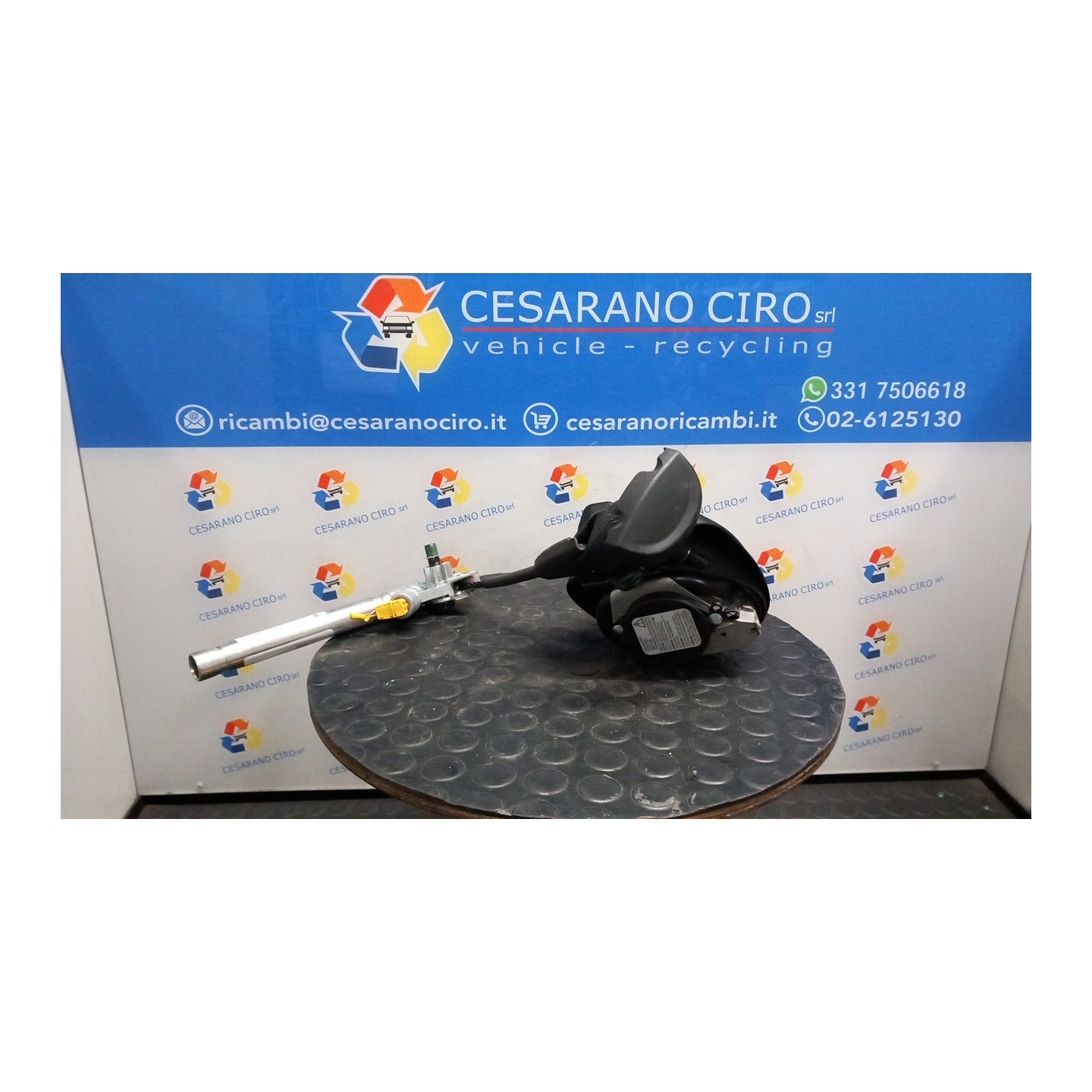 CINTURA DI SICUREZZA ANT. SX. 016 LANCIA YPSILON (TK) (04/11-06/16) 312A2000 735529178
