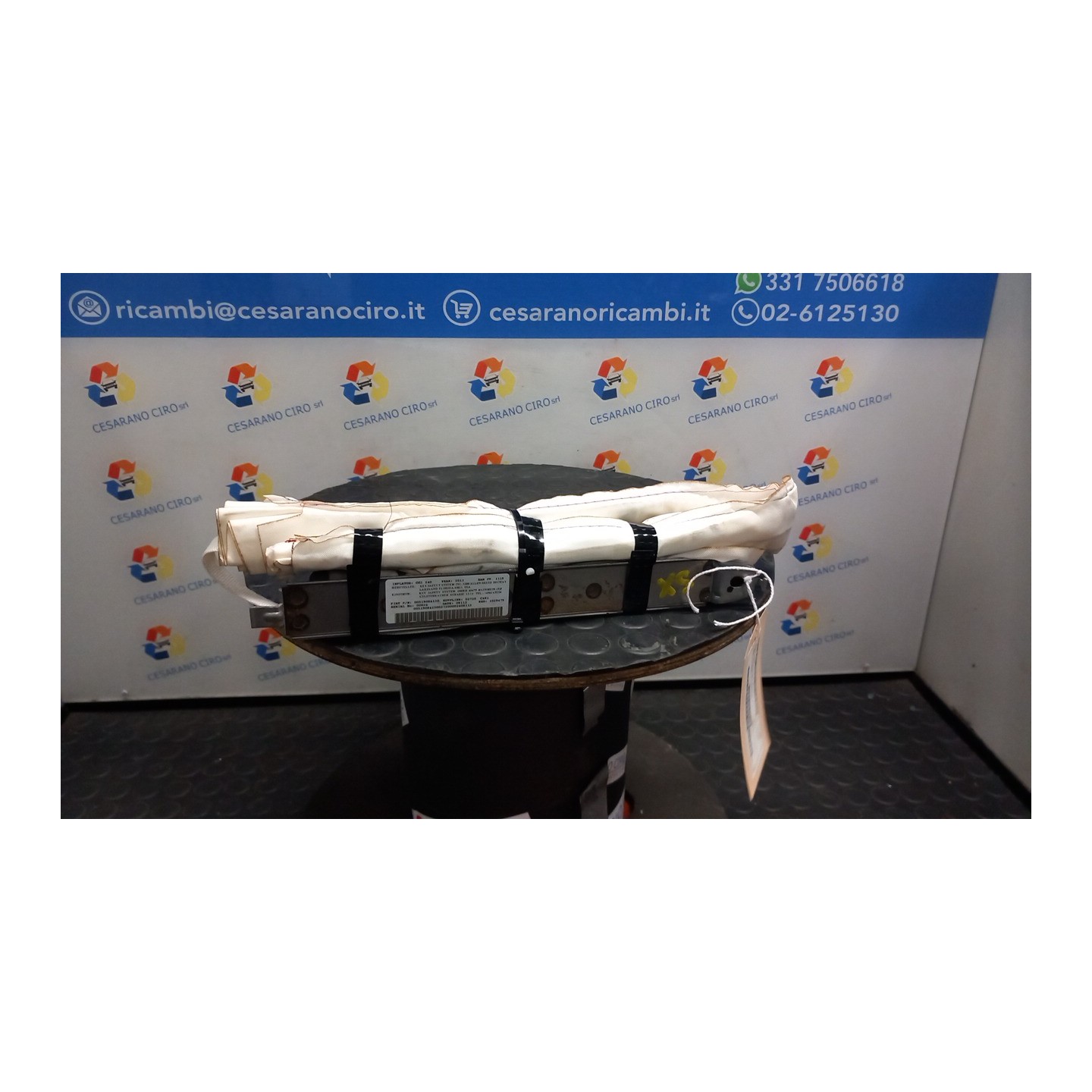 DISPOSITIVO AIRBAG A TENDINA SX. 017 LANCIA YPSILON (TK) (04/11-06/16) 312A2000 52059179