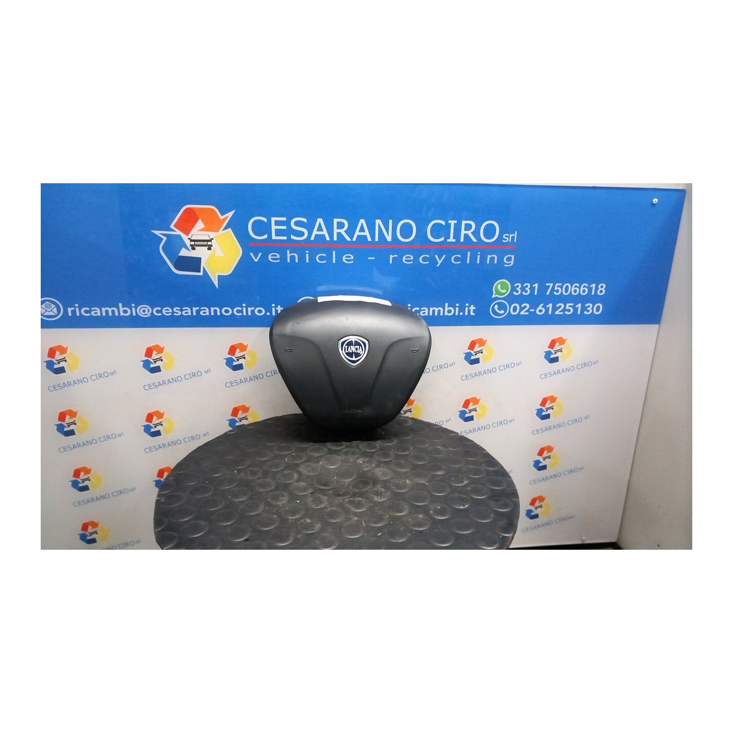 DISPOSITIVO AIRBAG LATO GUIDA 019 LANCIA YPSILON (TK) (04/11-06/16) 312A2000 735656007