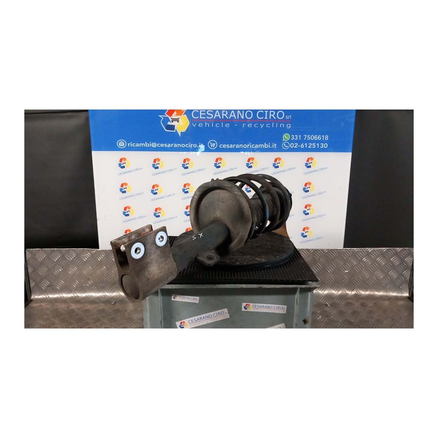 AMMORTIZZATORE ANT. SX. 033 PEUGEOT 307 (07/05-07/08) NFU 5202CY