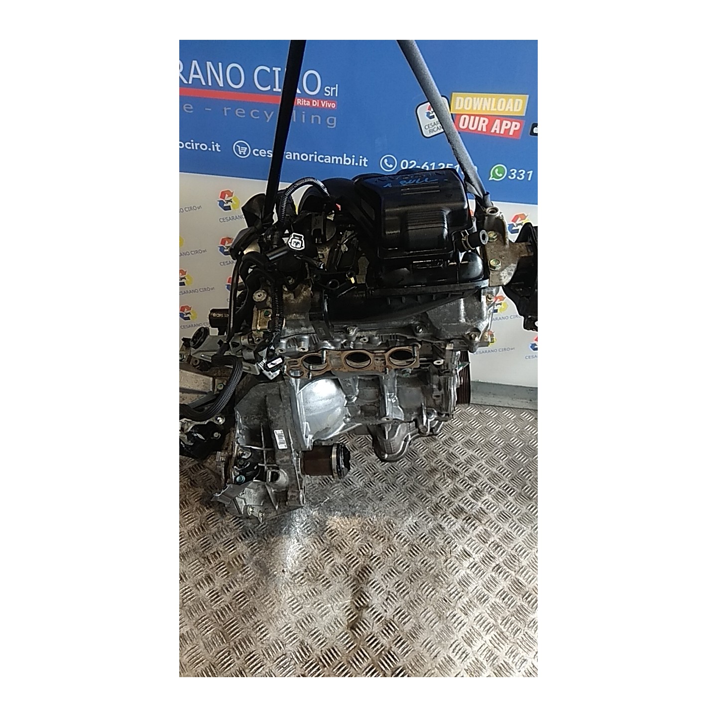 MOTORE SEMICOMPL. 070 NISSAN MICRA (K13K) (09/10-) HR12 101021HC1D