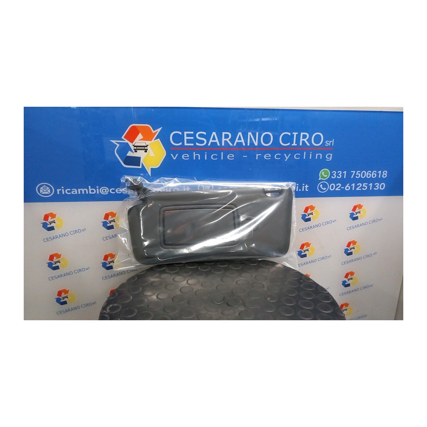 ALETTA PARASOLE PARABREZZA C/SPECCHIETTO SX. 016 MERCEDES-BENZ CLASSE A (W176) (07/15-12/18) 270920 A17681005109H43