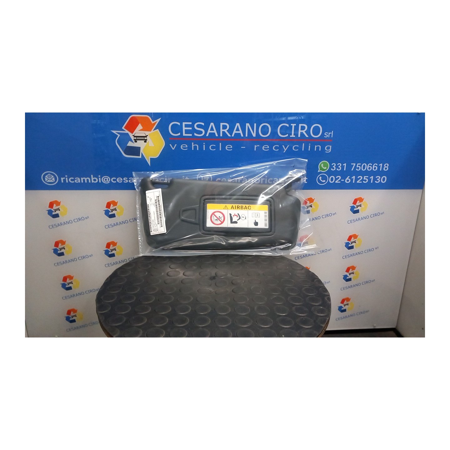 ALETTA PARASOLE PARABREZZA C/SPECCHIETTO DX. 017 MERCEDES-BENZ CLASSE A (W176) (07/15-12/18) 270920 A17681006109H43