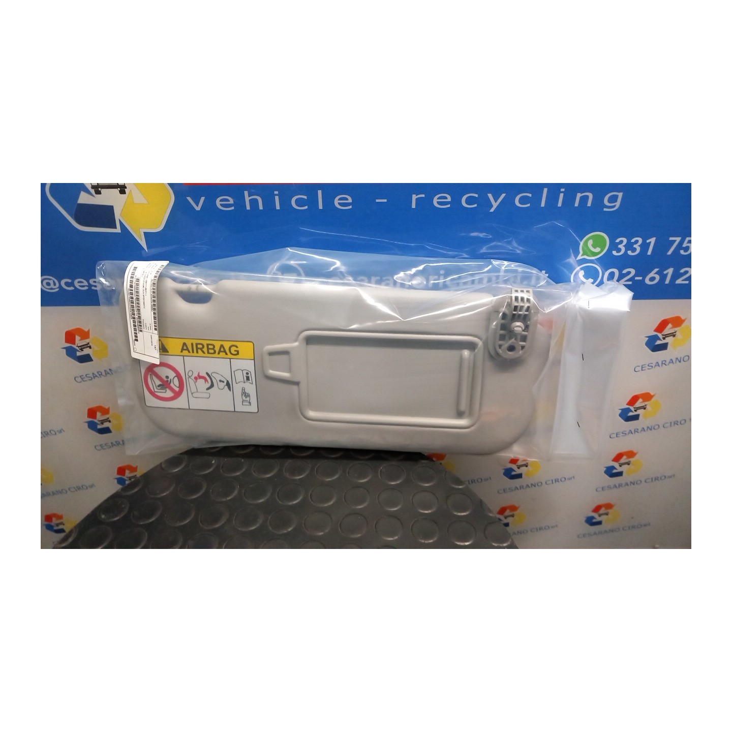 ALETTA PARASOLE PARABREZZA DX. 052 KIA STONIC (09/17-06/21) D4FB 85220H8060BF3