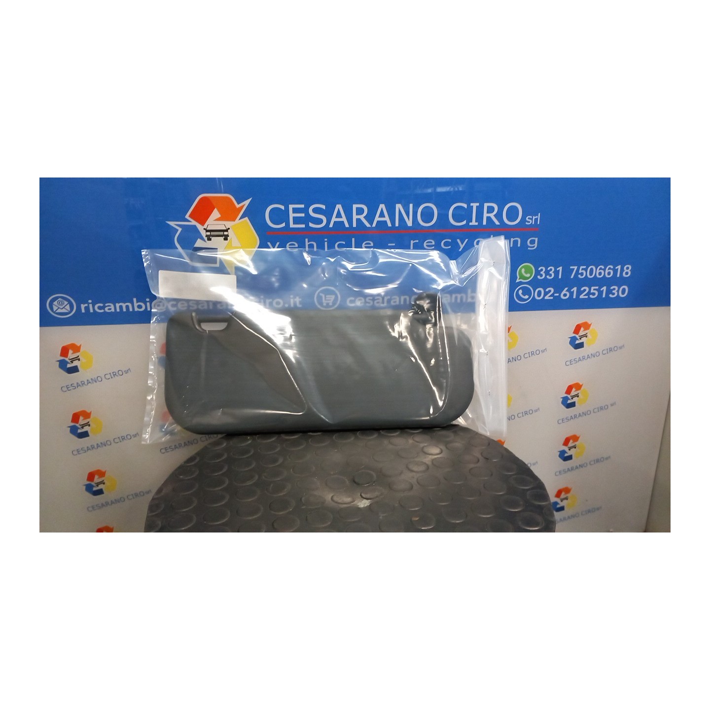 ALETTA PARASOLE PARABREZZA SX. 020 KIA CARENS 3A SERIE (04/13-01/17) D4FD 85210A4010DCM